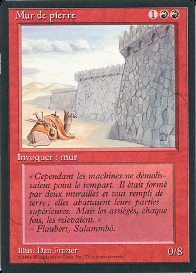 image Mur de pierre