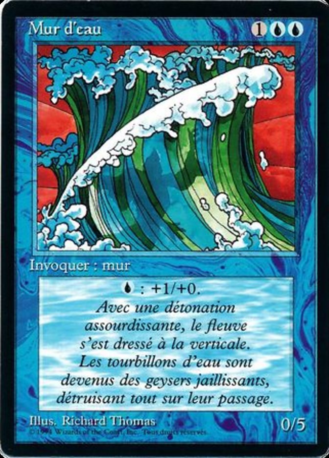 image Mur d'eau