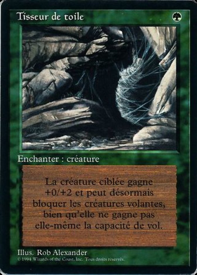 image Tisseur de toile