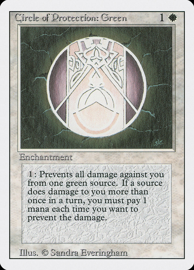 image Circle of Protection: Green
