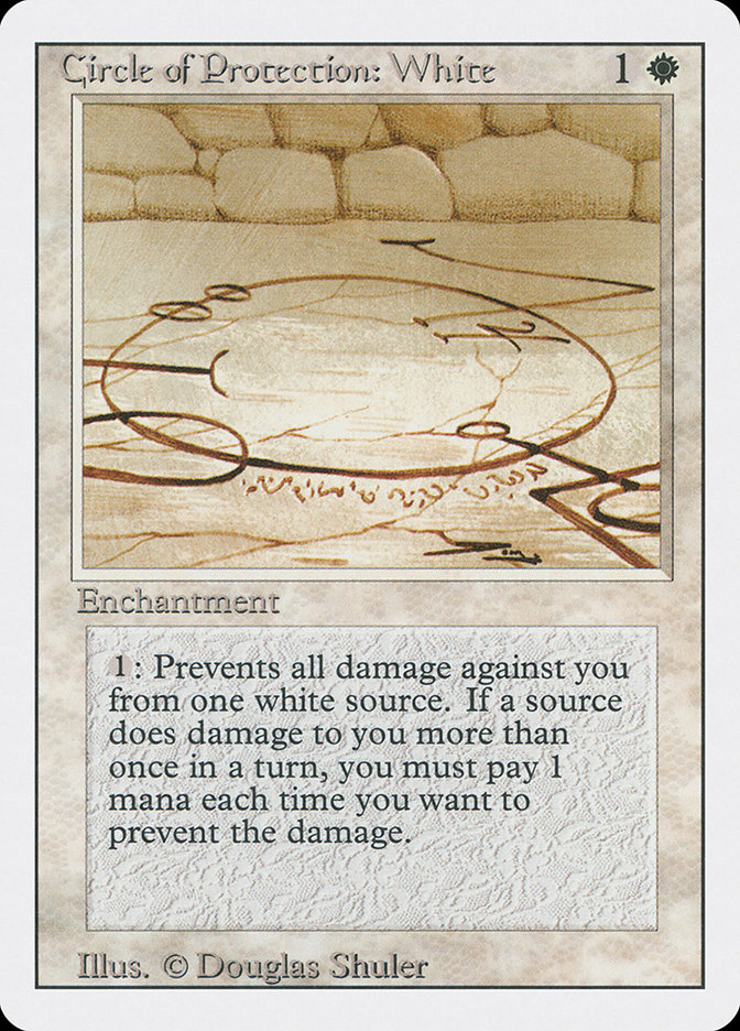 image Circle of Protection: White