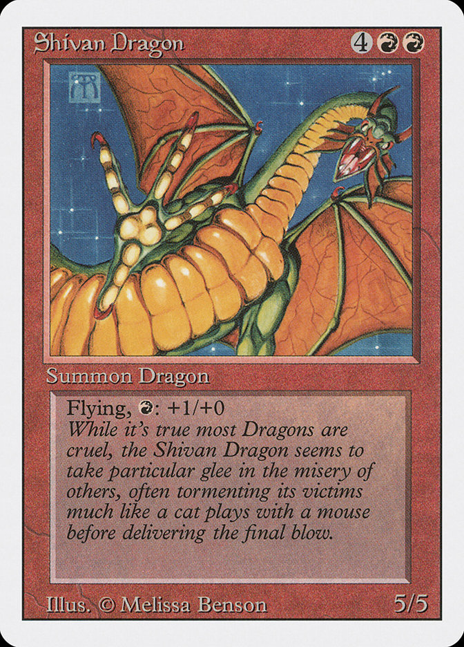 image Shivan Dragon