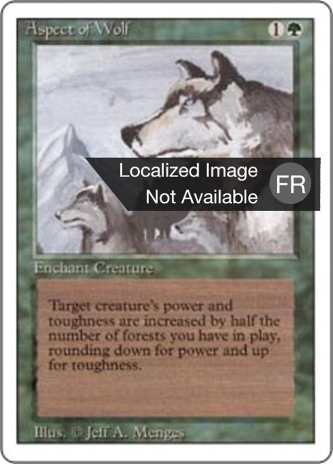 image Aspect du loup