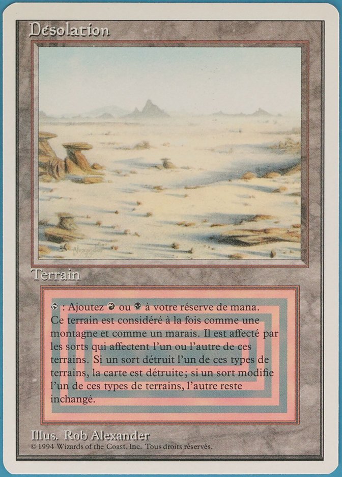 image Désolation