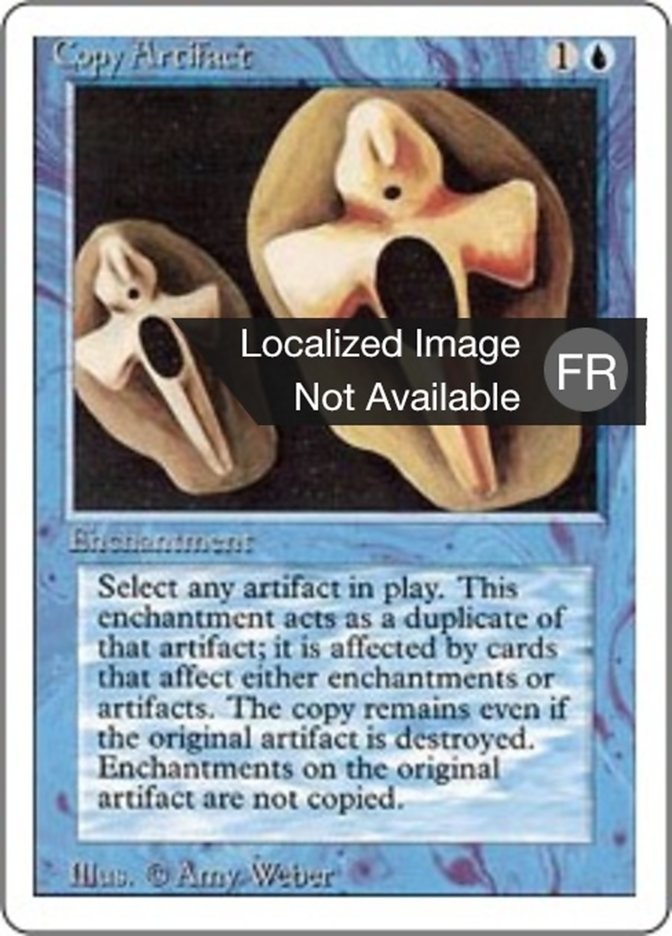 image Copie d'artefact