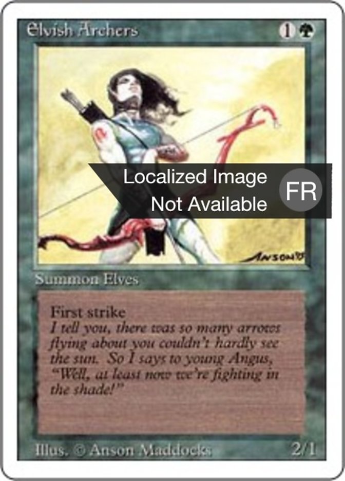 image Archers elfes