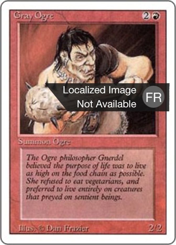 image Ogre gris
