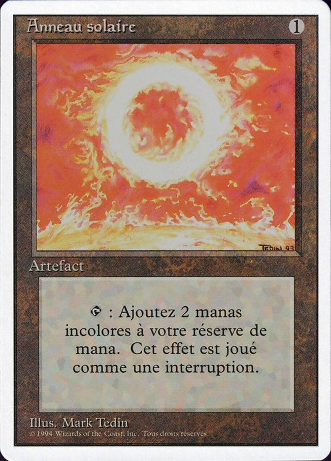 image Anneau solaire
