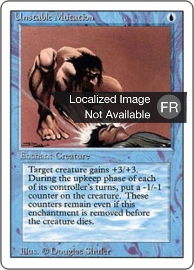 image Mutation instable