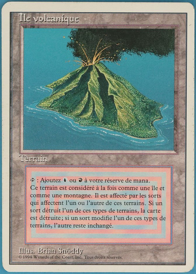 image Ile volcanique