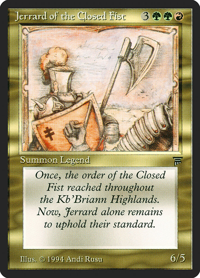 image Jerrard of the Closed Fist