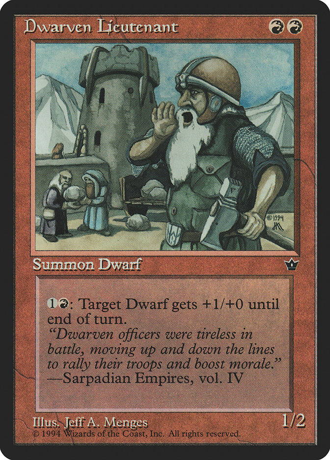image Dwarven Lieutenant