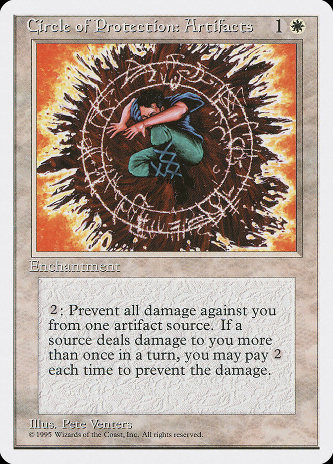 image Circle of Protection: Artifacts