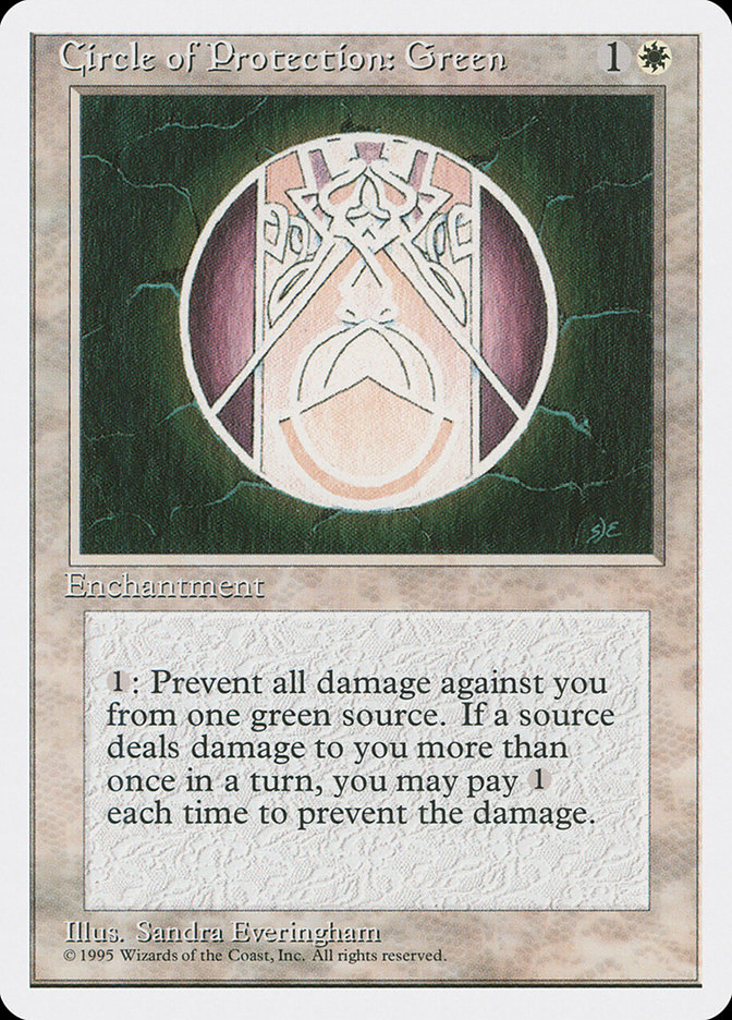 image Circle of Protection: Green