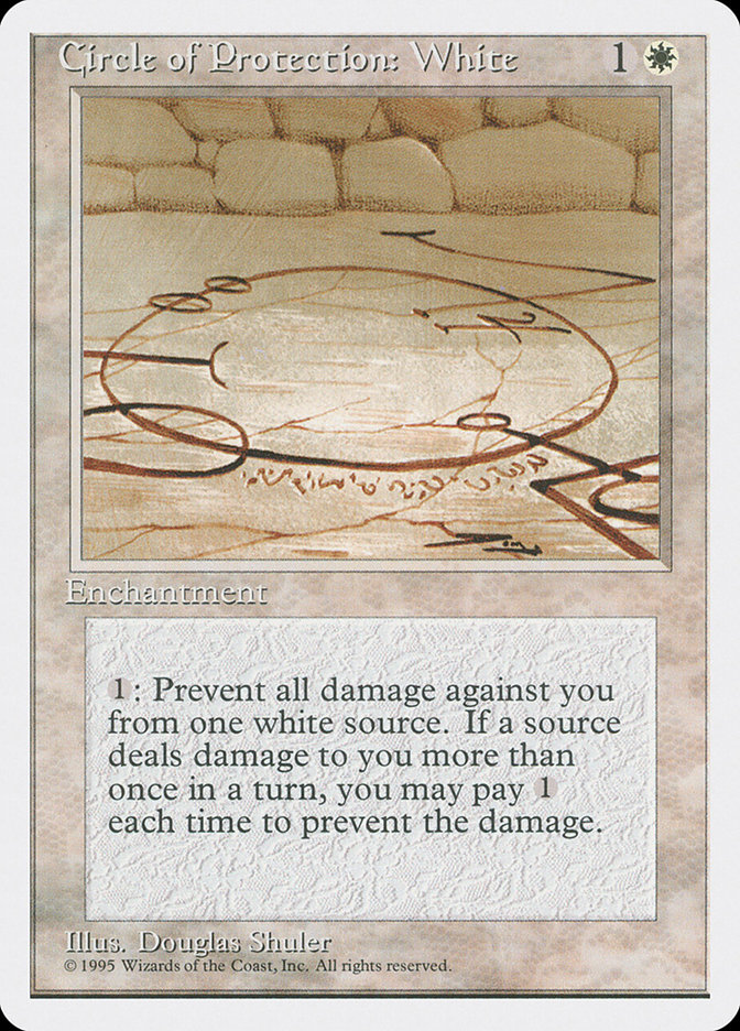 image Circle of Protection: White