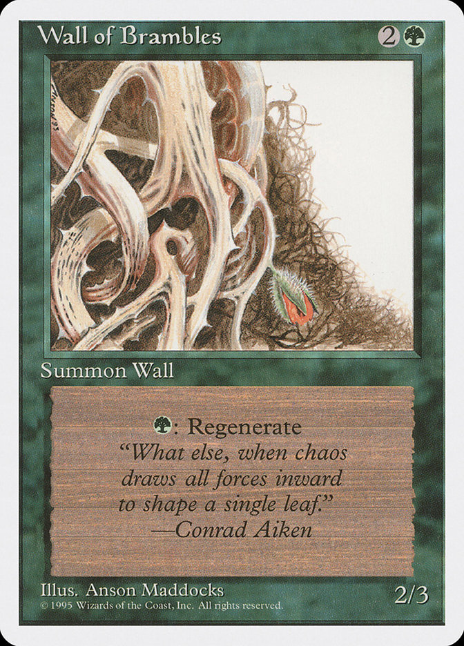 image Wall of Brambles