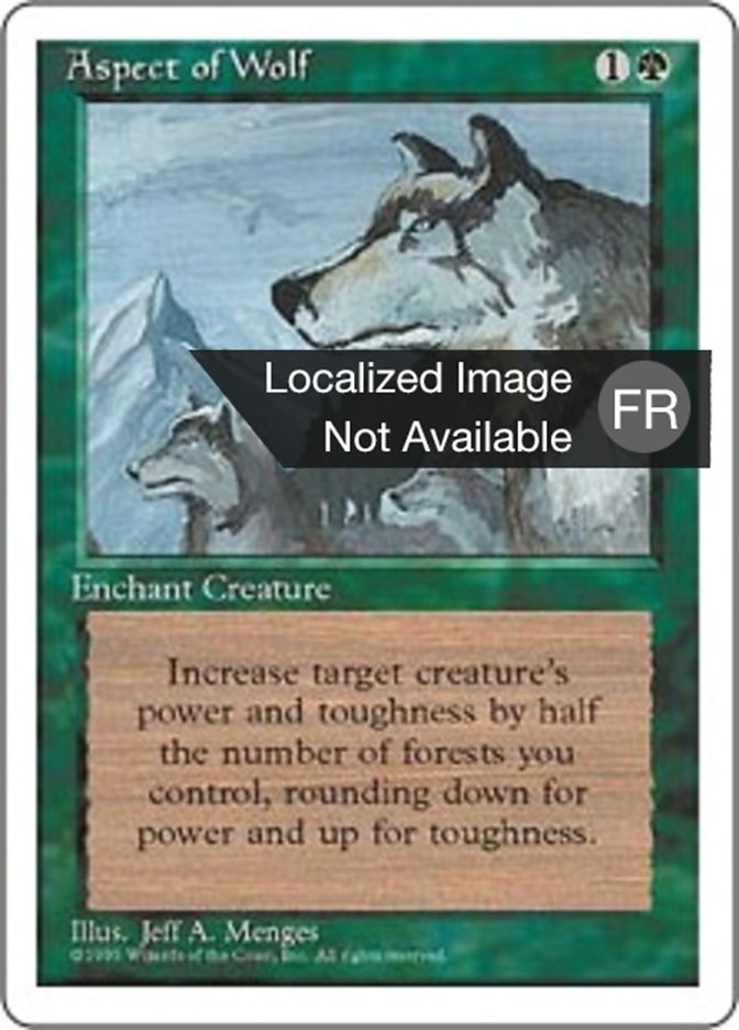 image Aspect du loup
