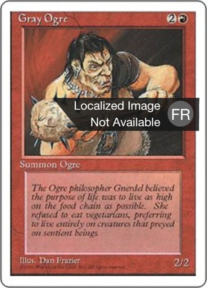 image Ogre gris