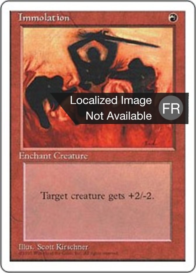 image Immolation