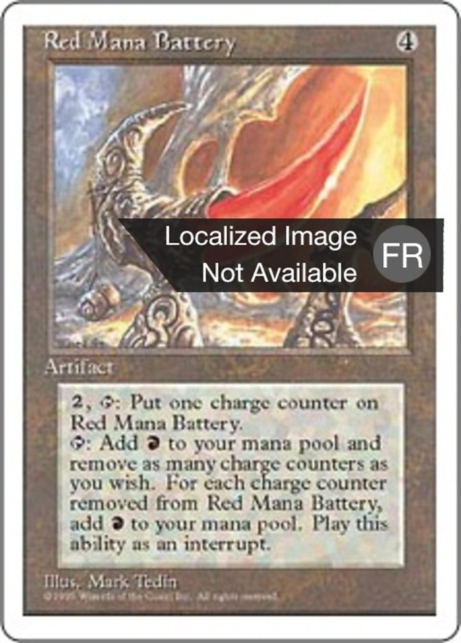 image Accumulateur de mana rouge