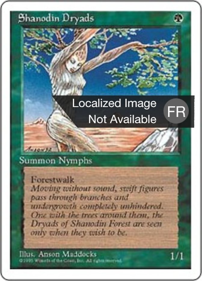 image Dryades de Shanod