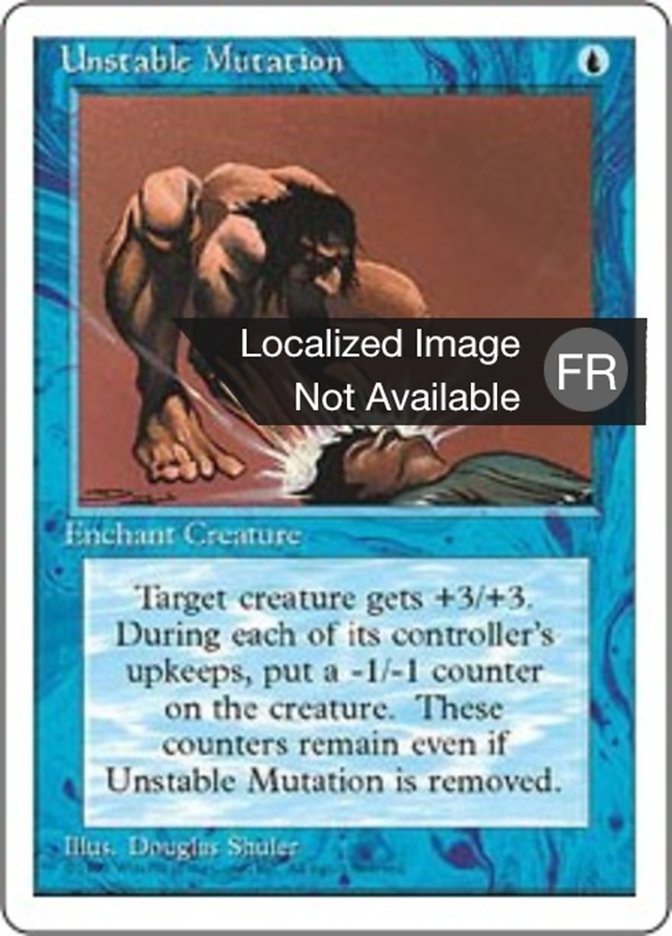 image Mutation instable
