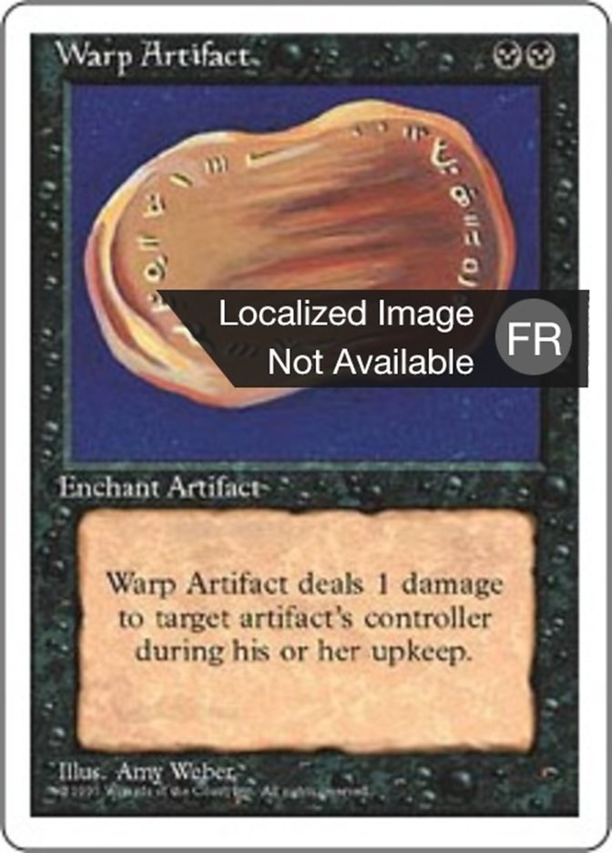image Distorsion d'artefact