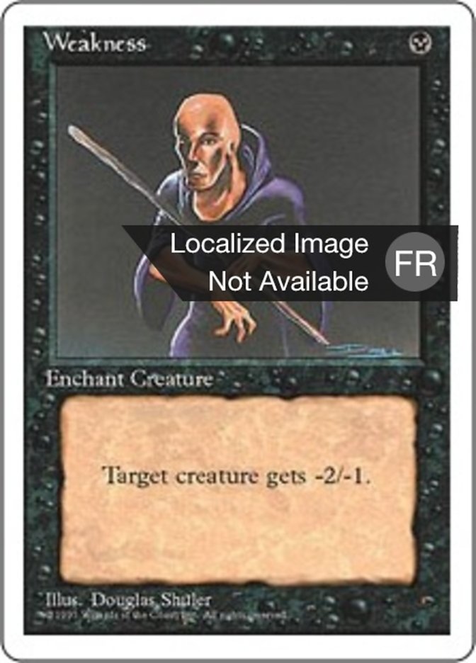image Faiblesse