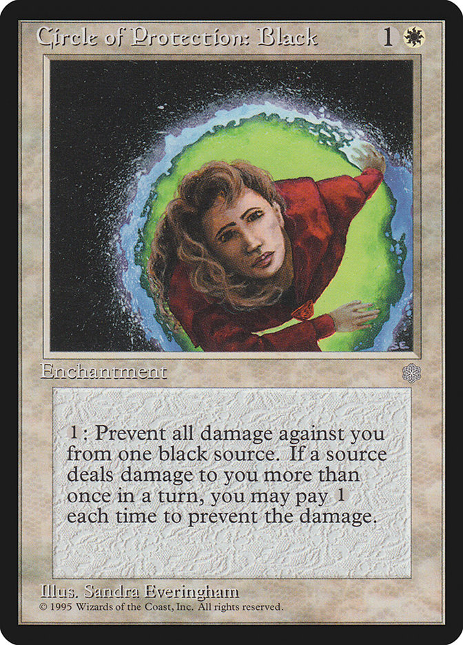 image Circle of Protection: Black