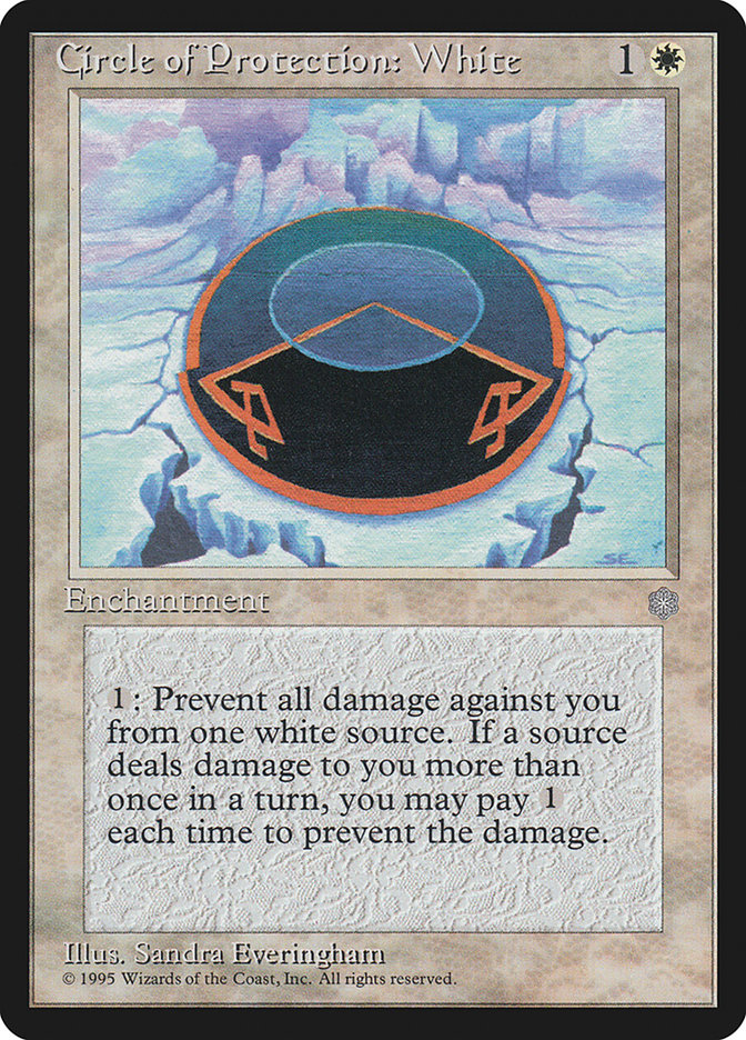 image Circle of Protection: White