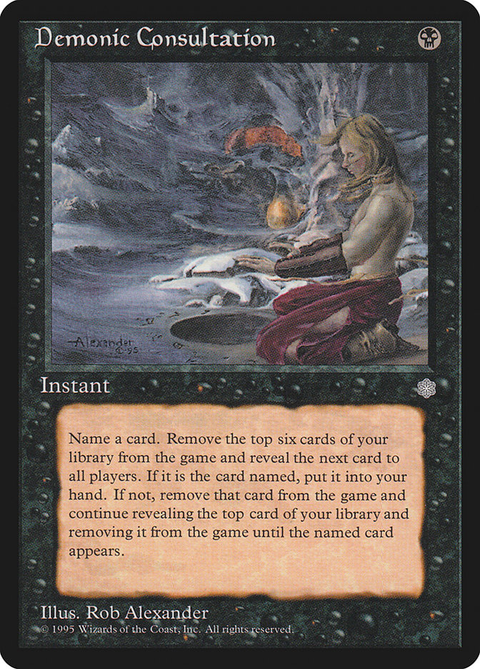 image Demonic Consultation
