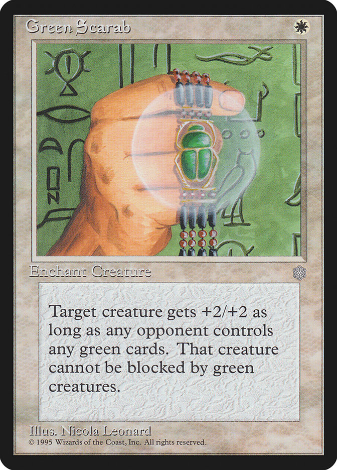 image Green Scarab