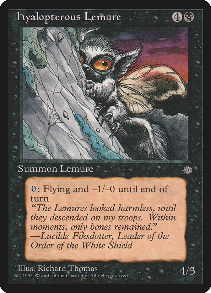 image Hyalopterous Lemure