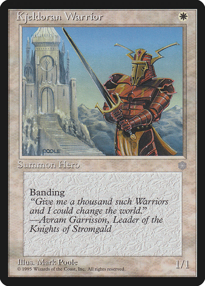 image Kjeldoran Warrior