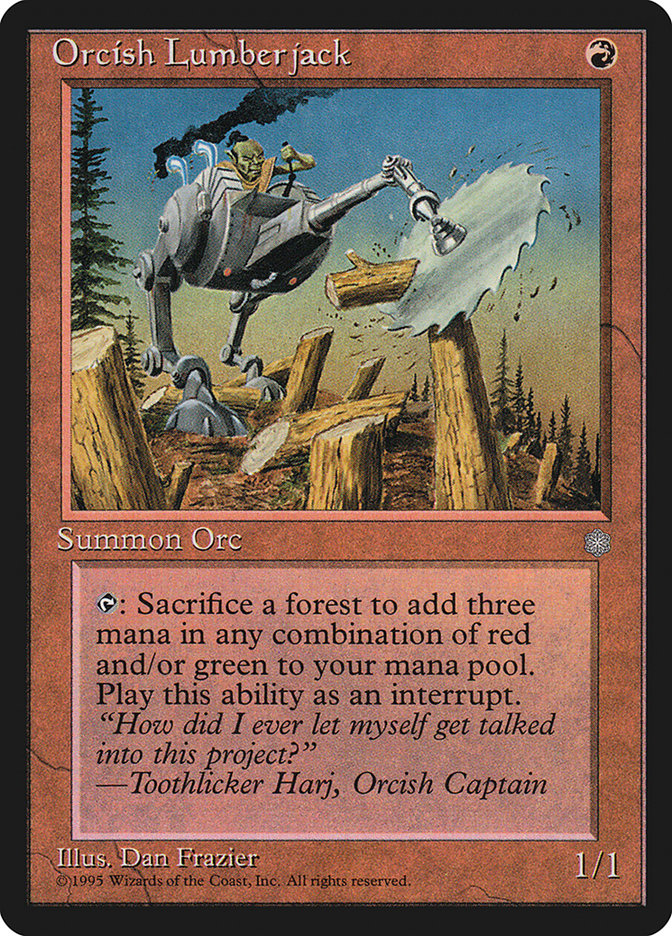 image Orcish Lumberjack