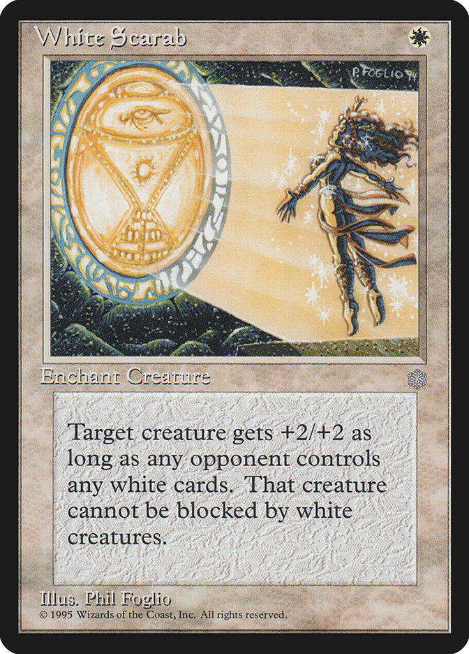 image White Scarab