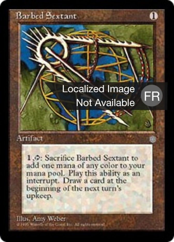 image Sextant barbelé