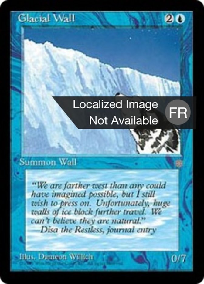 image Mur glaciaire