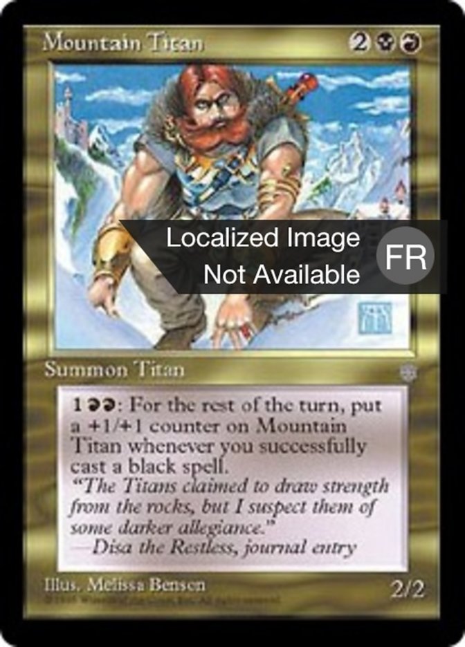 image Titan des montagnes