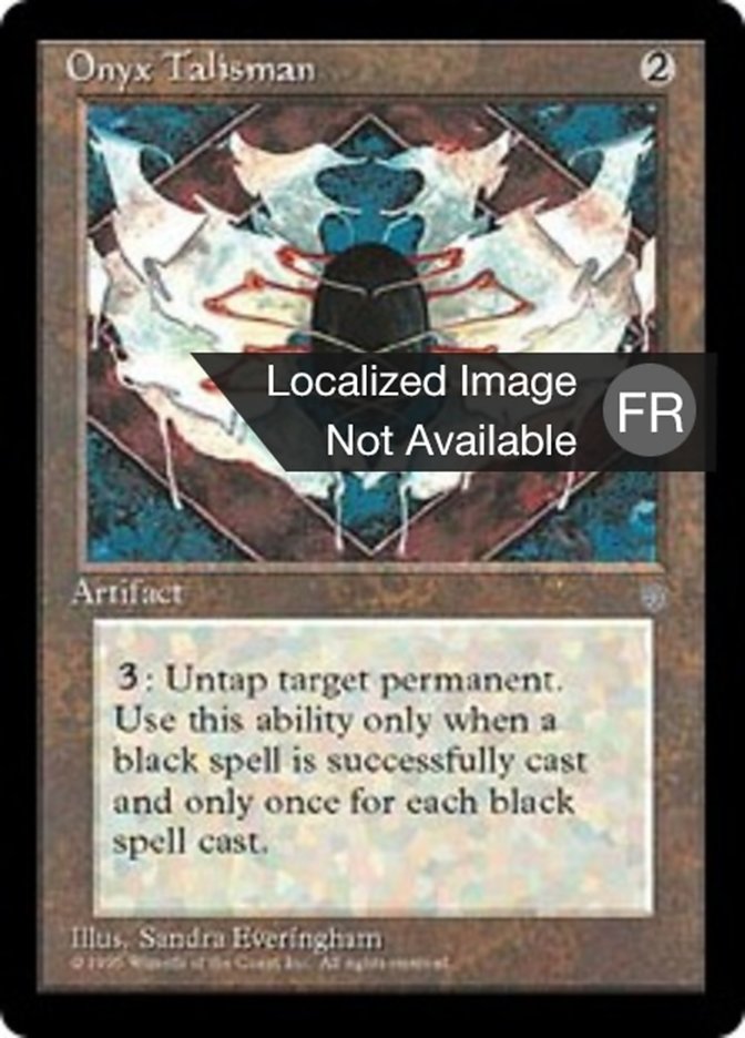 image Talisman d'onyx