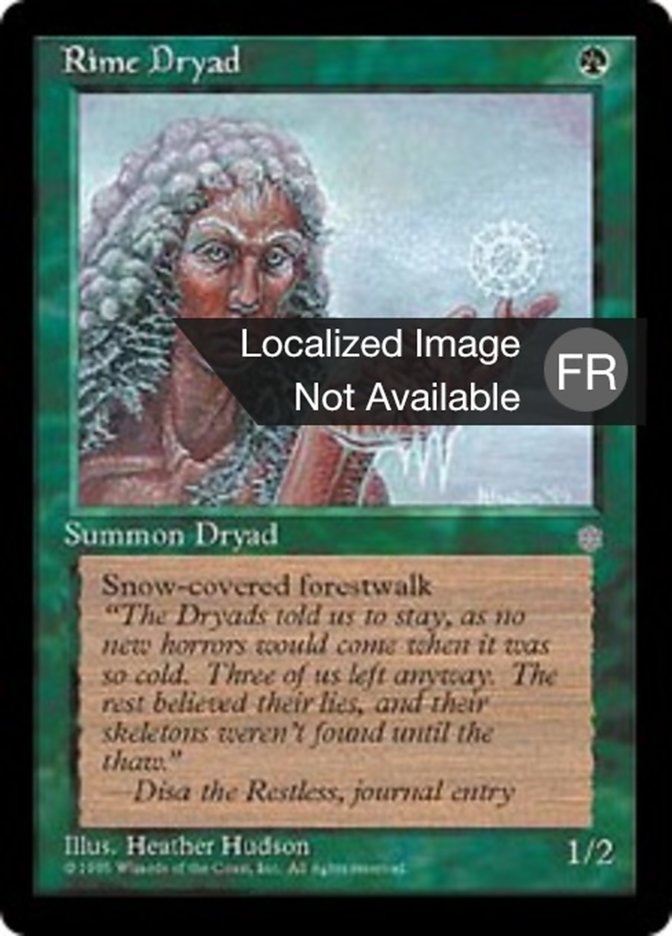 image Dryade des frimas