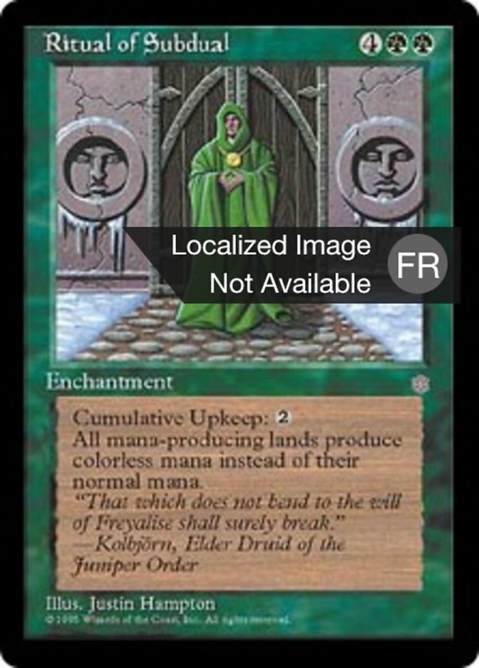 image Rite de subjugation