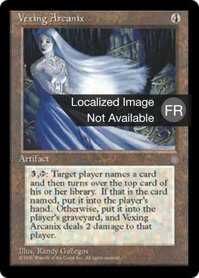 image Arcanologue vexatoire