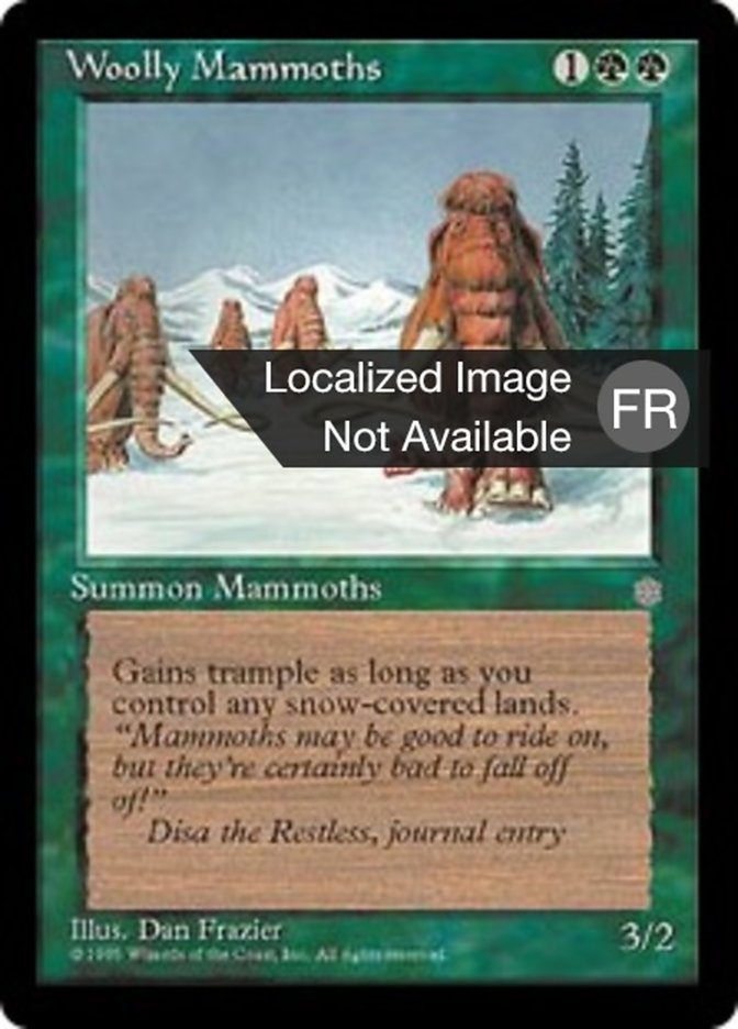 image Mammouths laineux