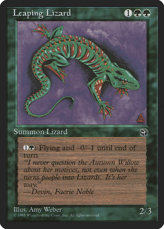 image Leaping Lizard