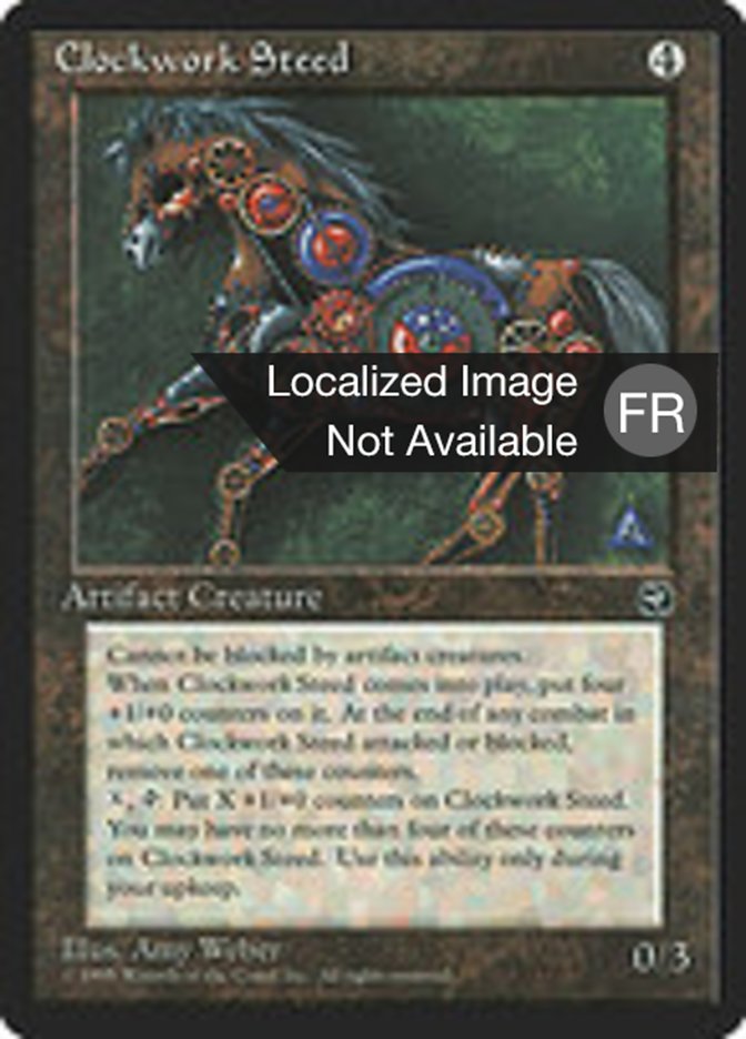 image Destrier mécanique
