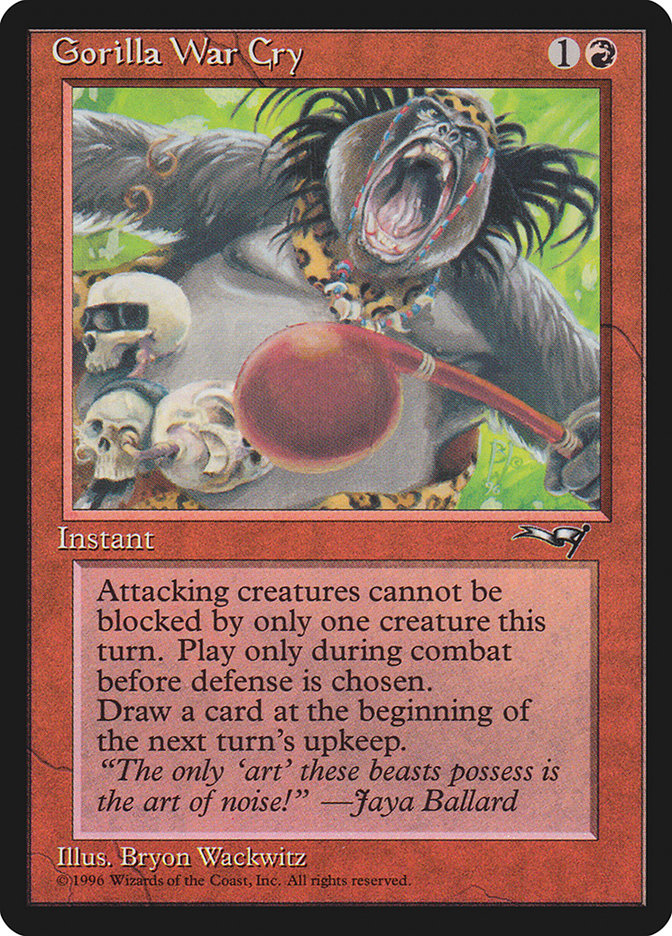 image Gorilla War Cry