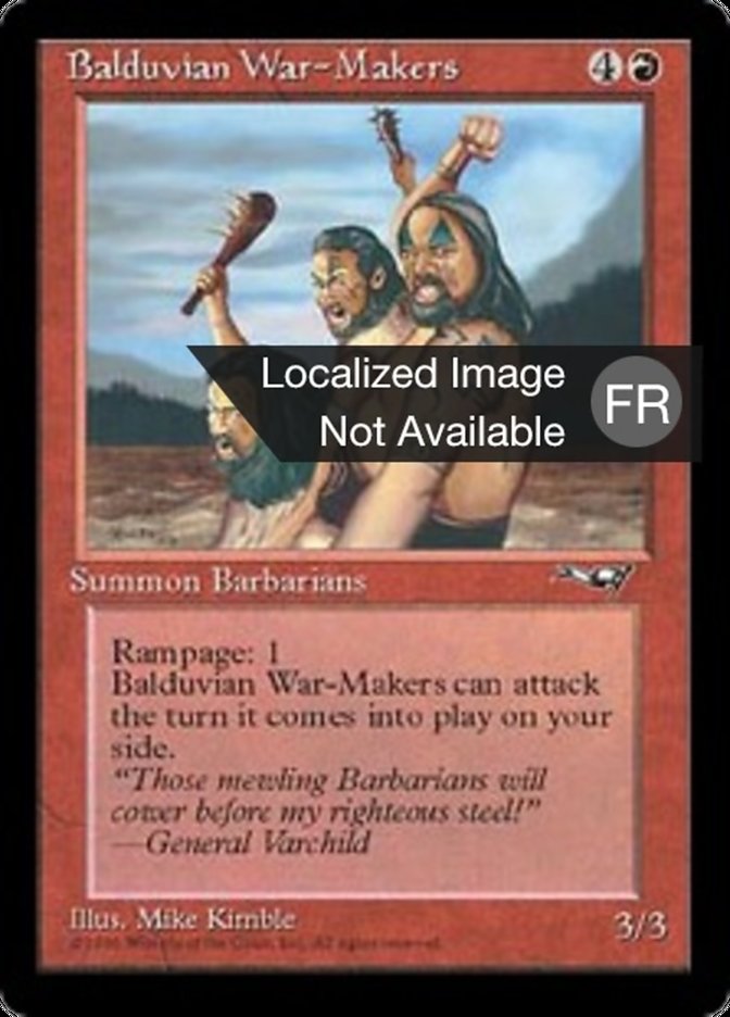 image Fauteurs de guerre balduvians