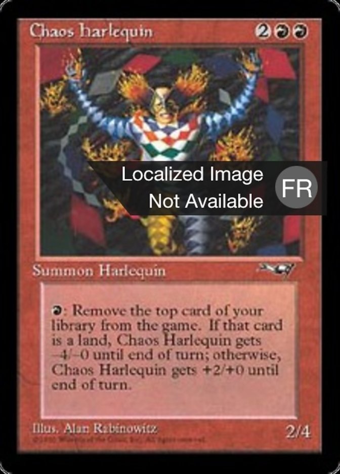 image Arlequin du chaos