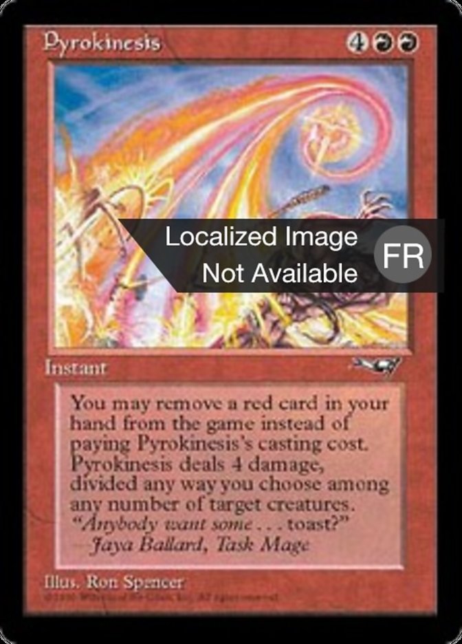 image Pyrokinésie
